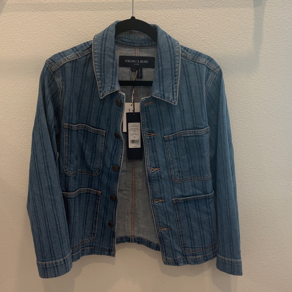 Veronica Beard Indigo Denim Jacket